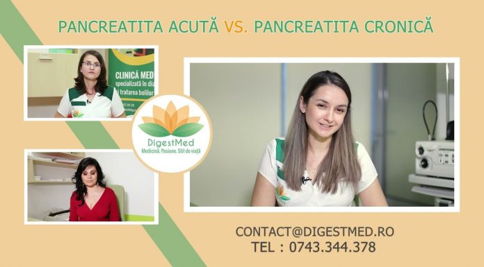 PANCREATITA ACUTĂ vs PANCREATITA CRONICĂ