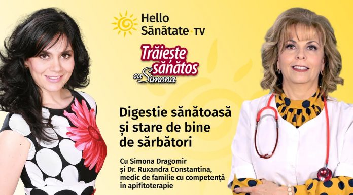 DIGESTIE SĂNĂTOASĂ ȘI STARE DE BINE DE SĂRBĂTORI