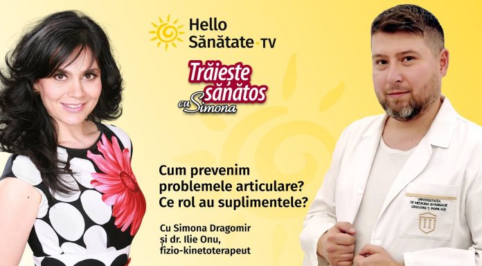 CUM PREVENIM PROBLEMELE ARTICULARE? CE ROL AU SUPLIMENTELE?