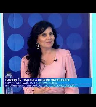 Doctor Medika! CONTROLUL SI TERAPIA DURERII ONCOLOGICE, dr. CATALIN LULCIUC